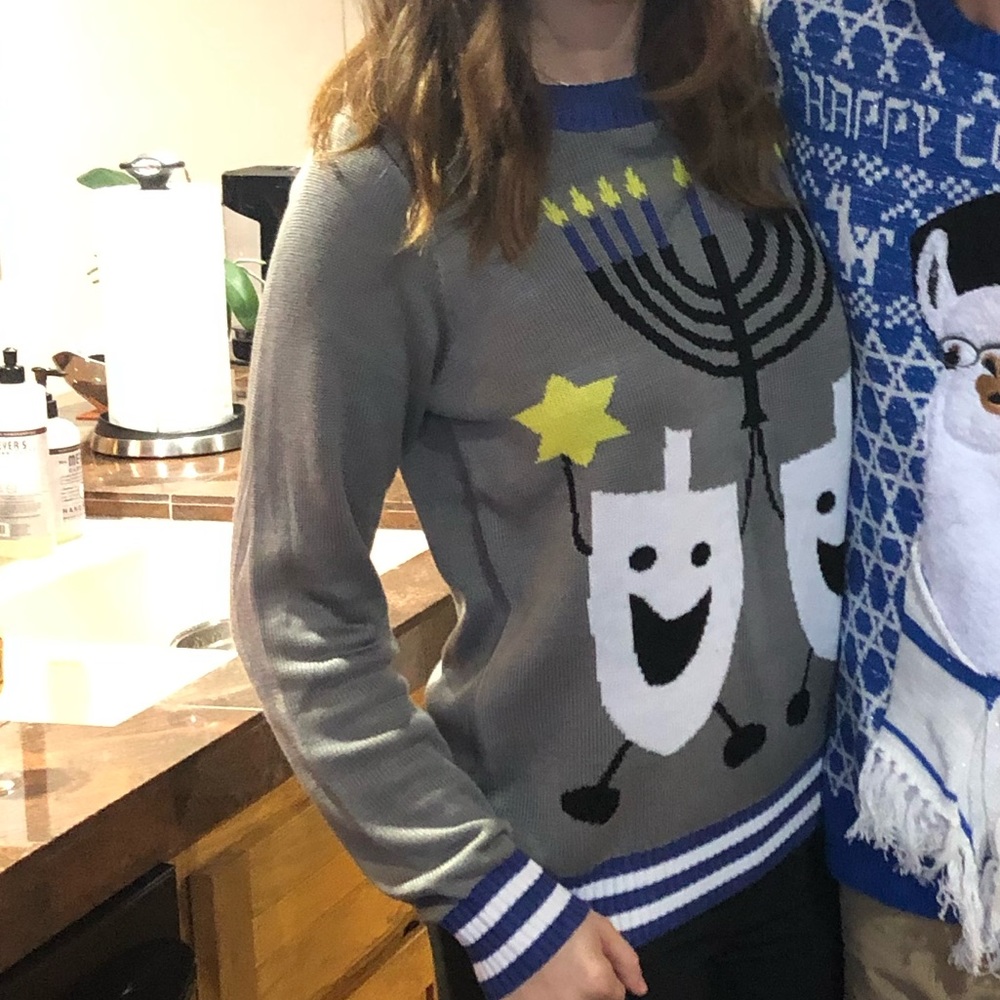 Tipsy Elves women’s ugly Hanukkah sweater